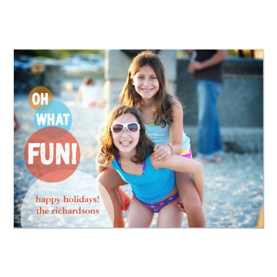 Oh What Fun Card