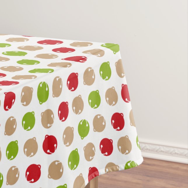 Oh What Fun! Christmas bells tablecloth (In Situ)