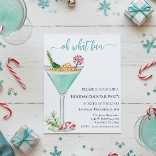 OH What Fun Christmas Cocktail Party