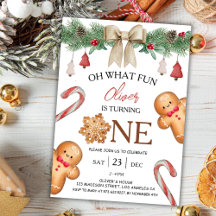 Oh What Fun | Christmas Cookies 1st Birthday