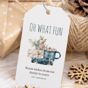 Oh What Fun   Christmas  Gift Tags