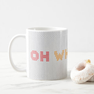 Oh What Fun Christmas Sweater Coffee Mug