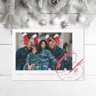 Oh What Fun Holiday Photo Card