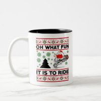 Oh What Fun It Is To Ride Santa Motocross Dirt Bik