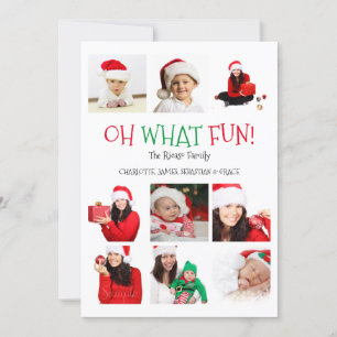 Oh What Fun Photo Template Christmas