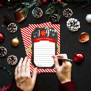 Oh What Joy Christmas Baby Shower Advice & Wishes