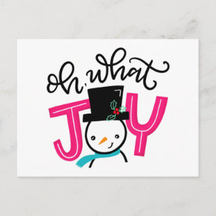Oh, What Joy, Postcard
