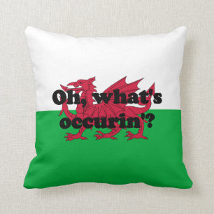 'Oh, what's occurin'?' Cushion