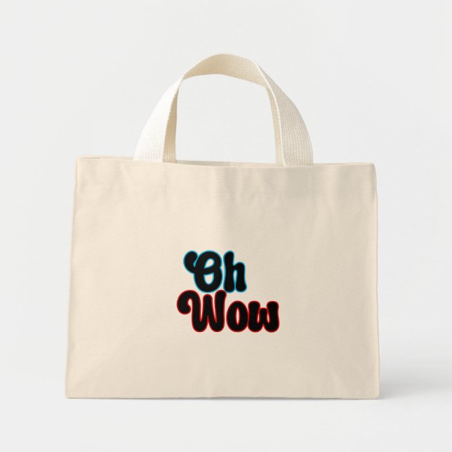 Oh Wow.b Mini Tote Bag (Front)