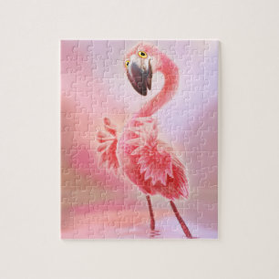 Oh Yeah Flamingo! Jigsaw Puzzle