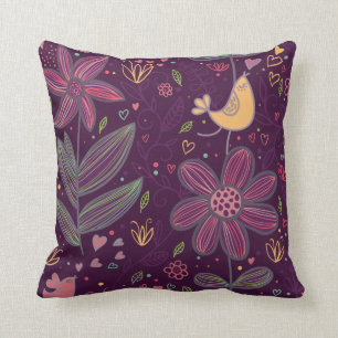 Oh Yellow Birdie Cushion