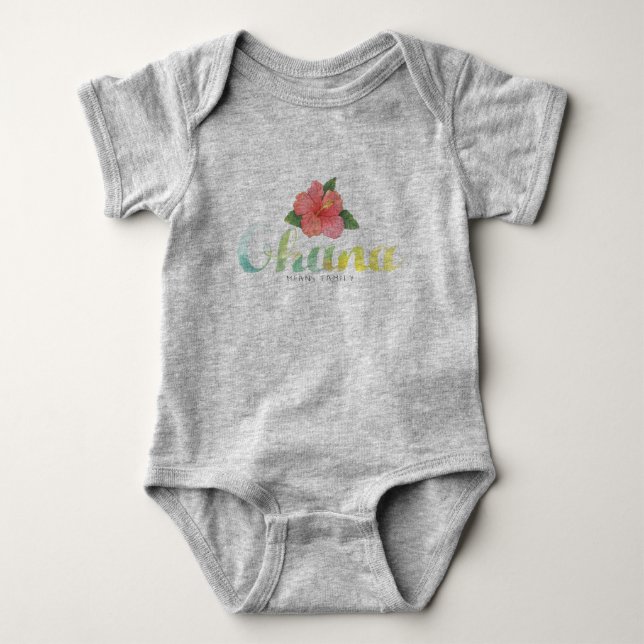 OHANA BABY BODYSUIT (Front)