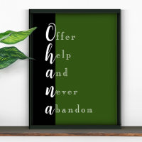 Ohana Family Sweet Saying