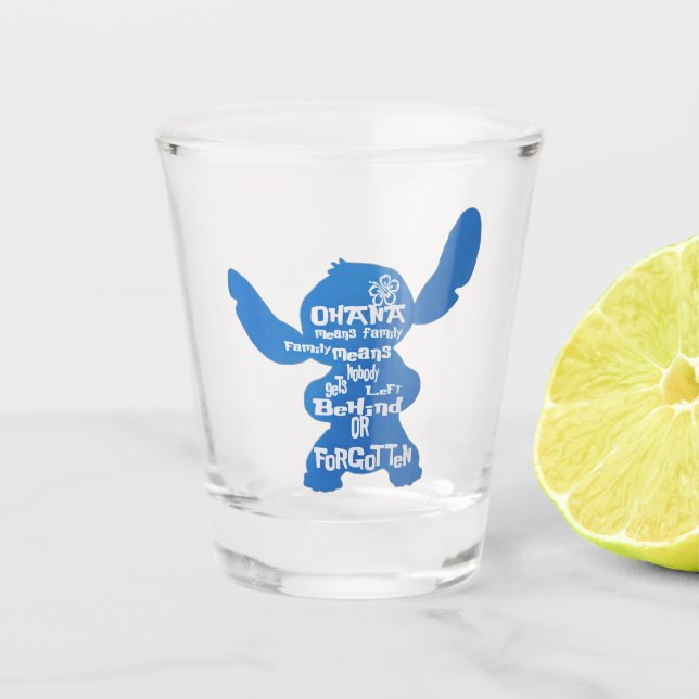 Ohana Shot Glass (Front)