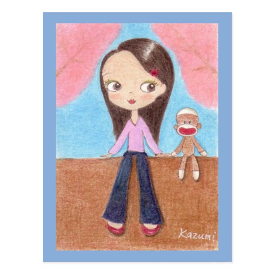 Ohanami(cherry blossom viewing) Postcard