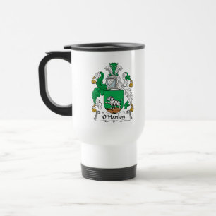 O'Hanlon Family Crest Travel Mug