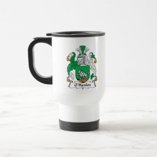 O'Hanlon Family Crest Travel Mug