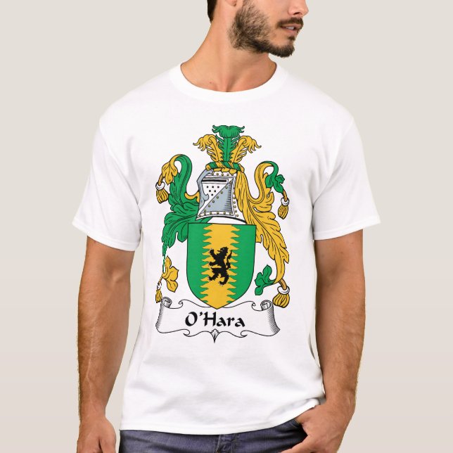O'Hara Family Crest T-Shirt (Front)