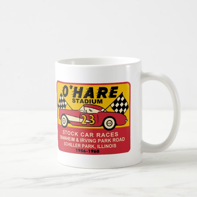 O'Hare Stadium Schiller Park, Illinois Coffee Mug (Right)