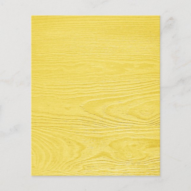 OhBaby YELLOW WOOD TEXTURE TEMPLATE BACKGROUNDS WA Flyer (Front)