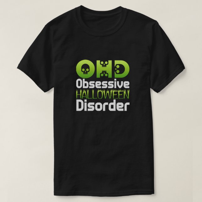 Ohd Obsessive Halloween Disorder Classic  T-Shirt (Design Front)