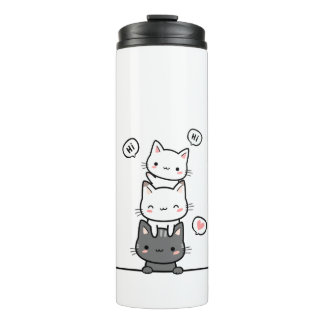 ohh cat thermal tumbler