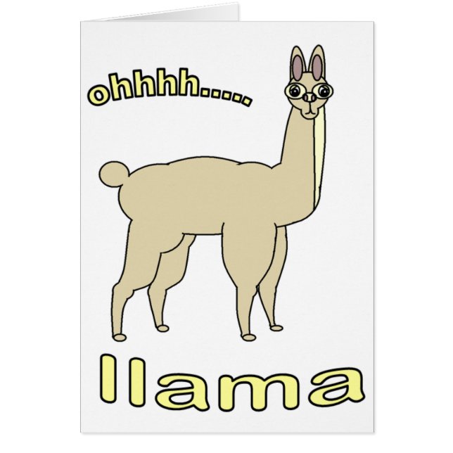 Ohh Llama (Front)
