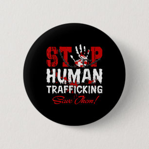 Ohia Save Our Children Human Trafficking Awareness 6 Cm Round Badge