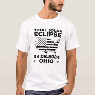 Ohio 04/08/2024 Total Solar Eclipse Event April 8, T-Shirt