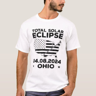 Ohio 04/08/2024 Total Solar Eclipse Event April 8, T-Shirt