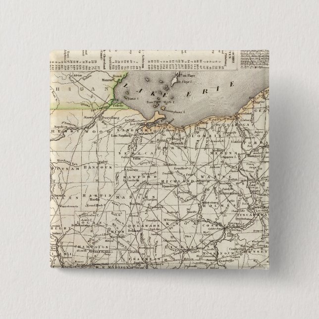 Ohio 12 15 cm square badge (Front)