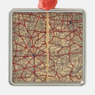 Ohio 14 metal tree decoration