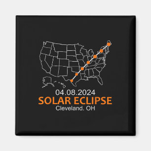 Ohio 2024 Total Solar Eclipse Magnet