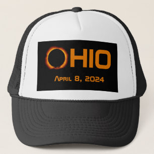 Ohio 2024 Total Solar Eclipse Trucker Hat
