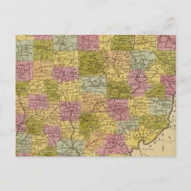 Ohio 3 postcard (Front)