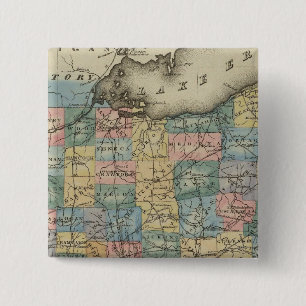 Ohio 4 15 cm square badge