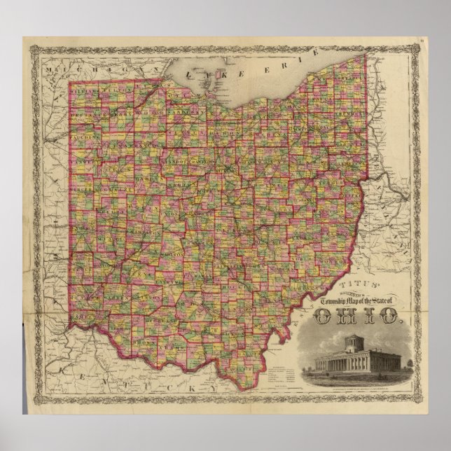 Ohio 4 poster (Front)