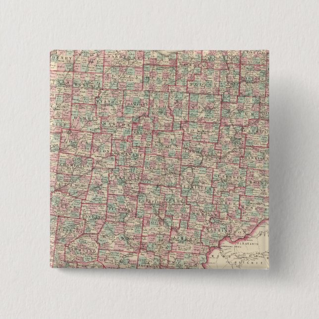 Ohio 9 15 cm square badge (Front)