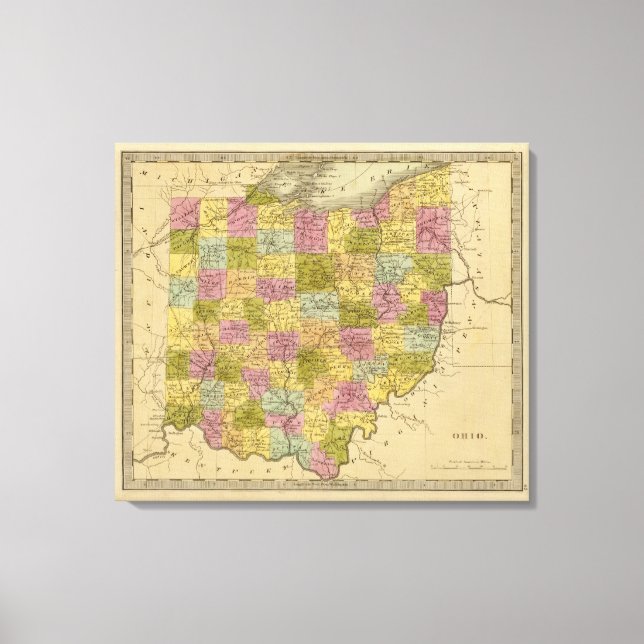 Ohio 9 canvas print (Front)