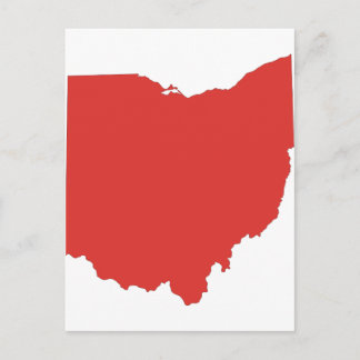 Ohio - a RED State Postcard