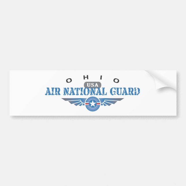 Ohio Air National Guard Bumper Sticker (Front)
