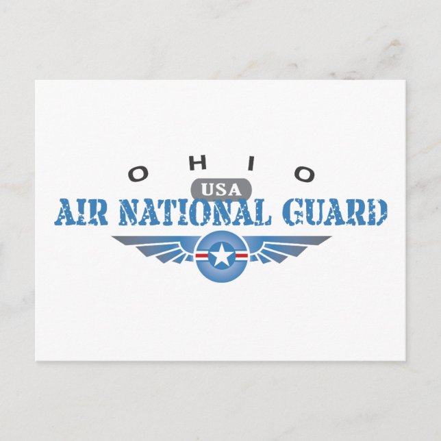 Ohio Air National Guard Postcard (Front)