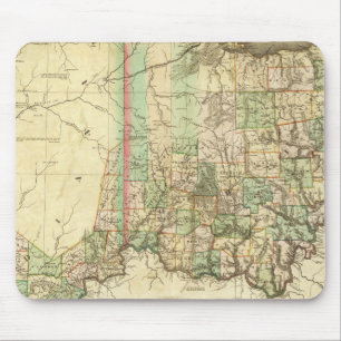 Ohio and Indiana 2 Mouse Mat