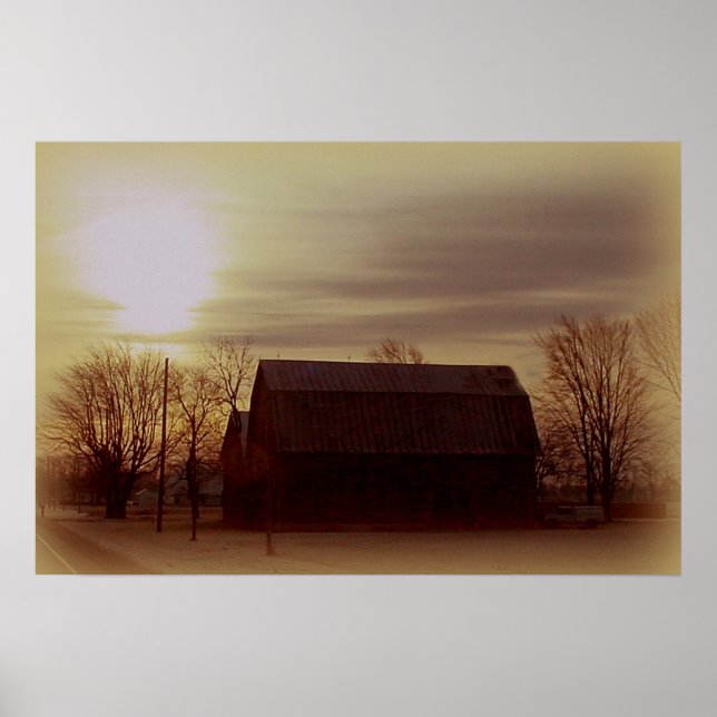 Ohio Barn Poster (Front)