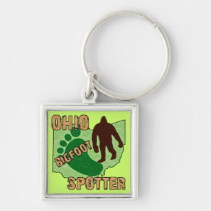 Ohio Bigfoot Spotter Key Ring