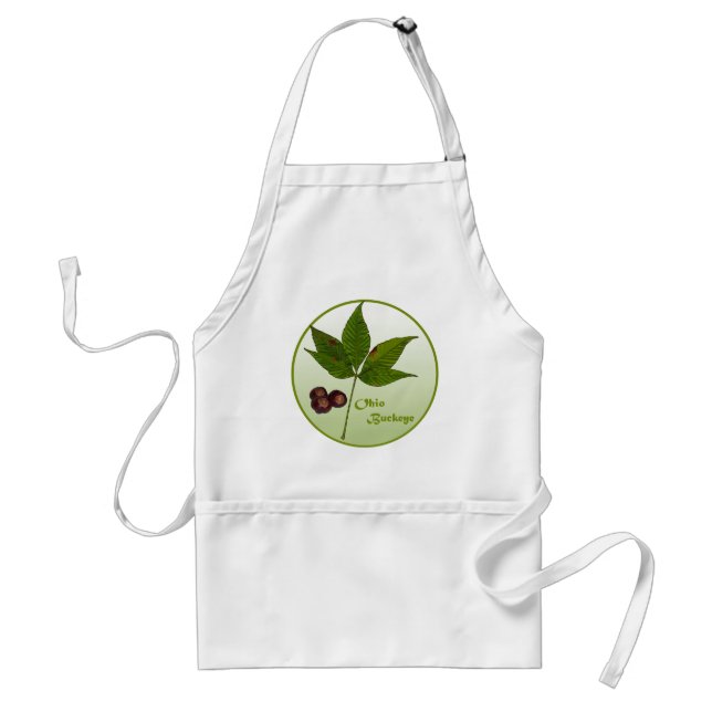 Ohio Buckeye Tree Standard Apron (Front)