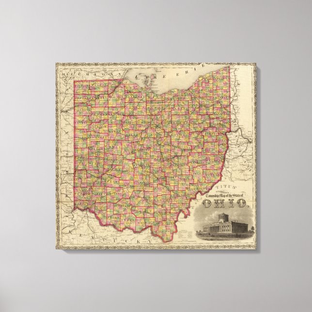 Ohio Canvas Print (Front)
