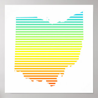 ohio chill fade poster