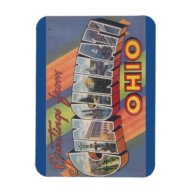 Ohio, Cincinnati Magnet (Vertical)