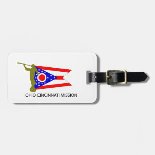 OHIO CINCINNATI MISSION LDS CTR LUGGAGE TAG